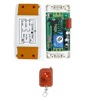 220V 220 V AC 1ch 1 ch 10A RF Wireless Remote Control Switch Receiver Module Transmitter Control led lamp lighting learnig code
220V 220 V AC 1ch 1 ch 10A RF Wireless Remote Control Switch Receiver Module Transmitter Control led lamp lighting learnig code