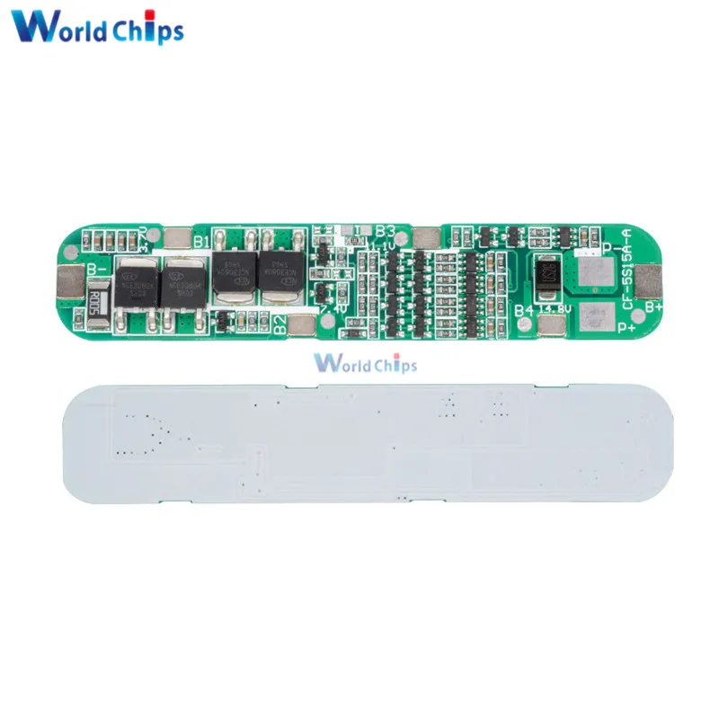 5S 12A 18.5V Li-ion Lithium Battery 18650 Charger PCB BMS Cell Protection Board Module Automation Kits High Current
5S 12A 18.5V Li-ion Lithium Battery 18650 Charger PCB BMS Cell Protection Board Module Automation Kits High Current