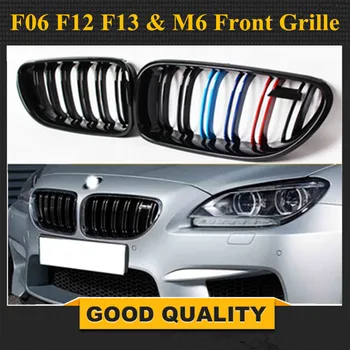 For BMW F06 Grill 6 series F06 F12 F13 & M6 Front Bumper lip Carbon Fiber Front Grille 2012 2013 2014 2015 2016 2017 2018 2019
For BMW F06 Grill 6 series F06 F12 F13 & M6 Front Bumper lip Carbon Fiber Front Grille 2012 2013 2014 2015 2016 2017 2018 2019