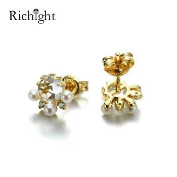 Simple Fashion Design Light Jewelry Retro Crystal Gemstone Earring S925 Silver 14k Gold Small Pearls Ear Stud Earrings for Women
Simple Fashion Design Light Jewelry Retro Crystal Gemstone Earring S925 Silver 14k Gold Small Pearls Ear Stud Earrings for Women