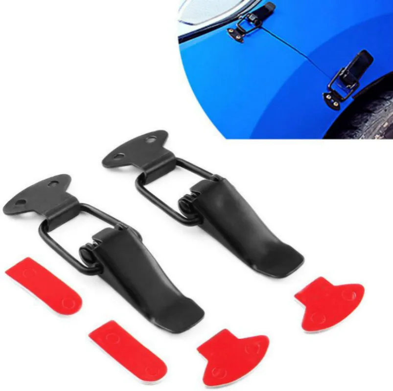2Pcs Auto Universal Bumper Security Hook Lock Clip Kit Clip Hasp For Racing Car Truck Hood Quick Release Fasteners
2Pcs Auto Universal Bumper Security Hook Lock Clip Kit Clip Hasp For Racing Car Truck Hood Quick Release Fasteners