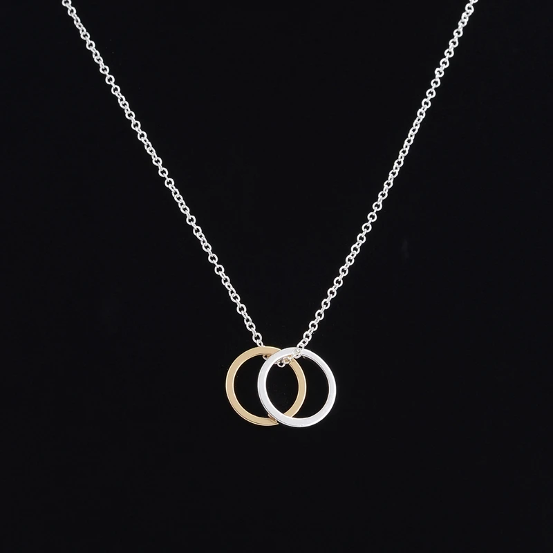 10Pcs/lot New Fashion Wholesale Simple Double Circles Pendant Necklaces for Women Best Friends Necklace Wedding Jewelry
10Pcs/lot New Fashion Wholesale Simple Double Circles Pendant Necklaces for Women Best Friends Necklace Wedding Jewelry