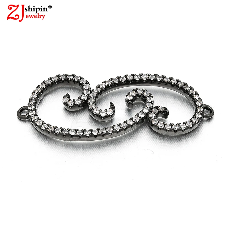 2018 new luxury micro inlaid zircon CZ jewelry connector suitable for DIY beaded stone pearl earrings bracelet production
2018 new luxury micro inlaid zircon CZ jewelry connector suitable for DIY beaded stone pearl earrings bracelet production