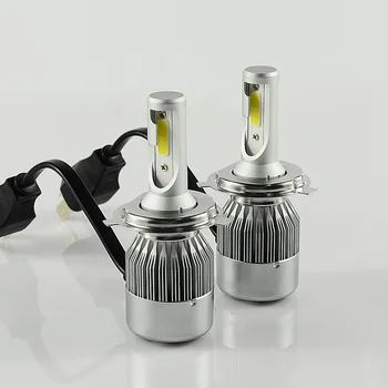 2PCS High Power White C6 COB Car Led Headlight H4 9003 7600LM 6000k Auto Head Lamp Hi/Lo Beam Bulbs Kit 9V-36V For Car Truck
2PCS High Power White C6 COB Car Led Headlight H4 9003 7600LM 6000k Auto Head Lamp Hi/Lo Beam Bulbs Kit 9V-36V For Car Truck