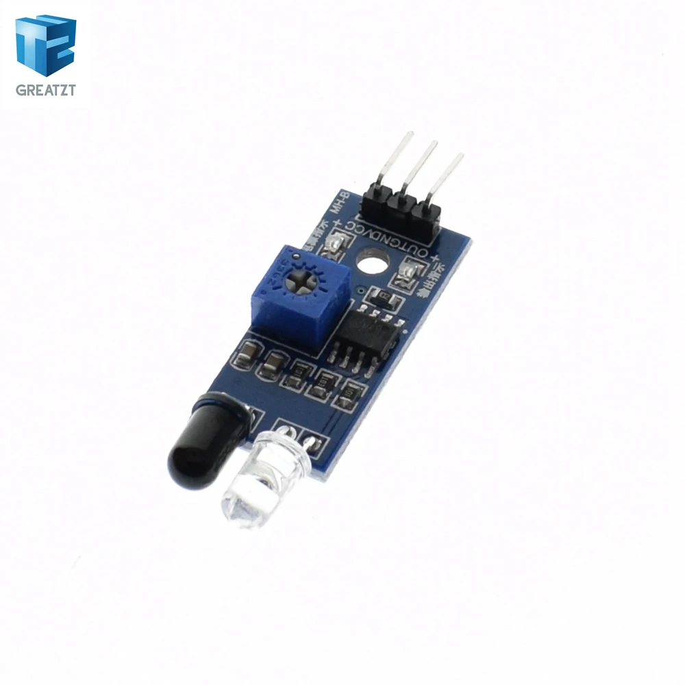 1PCS/LOT IR Infrared Obstacle Avoidance Sensor Module for Arduino Car Robot 3-wire Reflective Photoelectric New Porcelain
1PCS/LOT IR Infrared Obstacle Avoidance Sensor Module for Arduino Car Robot 3-wire Reflective Photoelectric New Porcelain