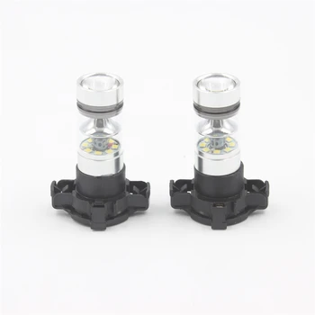 New 2Pcs 100W PY24W 5200S LED Light White 20 SMD Sharp Chip Car High Power Headlight Fog DRL Daytime Light Lamp Bulbs DC12V-24V
New 2Pcs 100W PY24W 5200S LED Light White 20 SMD Sharp Chip Car High Power Headlight Fog DRL Daytime Light Lamp Bulbs DC12V-24V