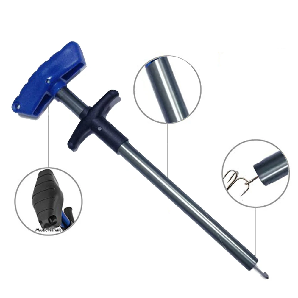 Lure Extractor Portable Professional Accessories Aluminum Tube Detacher T Shape Tool Disgorger Fishing Hook Remover Lightweight
Lure Extractor Portable Professional Accessories Aluminum Tube Detacher T Shape Tool Disgorger Fishing Hook Remover Lightweight