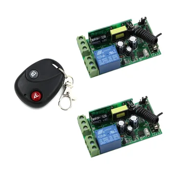 Free Shipping AC 85V 110V 120V 220V 250V 1CH Wireless Remote Control Switch System 2*Receivers & Transmitter 315/433Mhz ON OFF 
Free Shipping AC 85V 110V 120V 220V 250V 1CH Wireless Remote Control Switch System 2*Receivers & Transmitter 315/433Mhz ON OFF