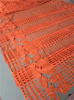 High Quality African Guipure Cord Lace Fabric ,Nigeria soluble Water Lace For dress Wedding 5yd/lot
High Quality African Guipure Cord Lace Fabric ,Nigeria soluble Water Lace For dress Wedding 5yd/lot