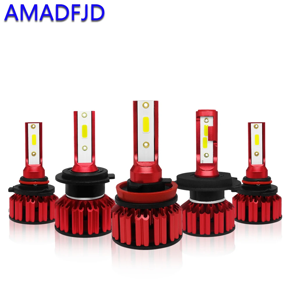 AMADFJD 2Pcs Q6 Car LED Headlight Kit H11 9006 9005 H4 H7 200W 20000LM 6000K Bright DOB Auto Headlamp Fog Light Bulb DC12v 24v
AMADFJD 2Pcs Q6 Car LED Headlight Kit H11 9006 9005 H4 H7 200W 20000LM 6000K Bright DOB Auto Headlamp Fog Light Bulb DC12v 24v