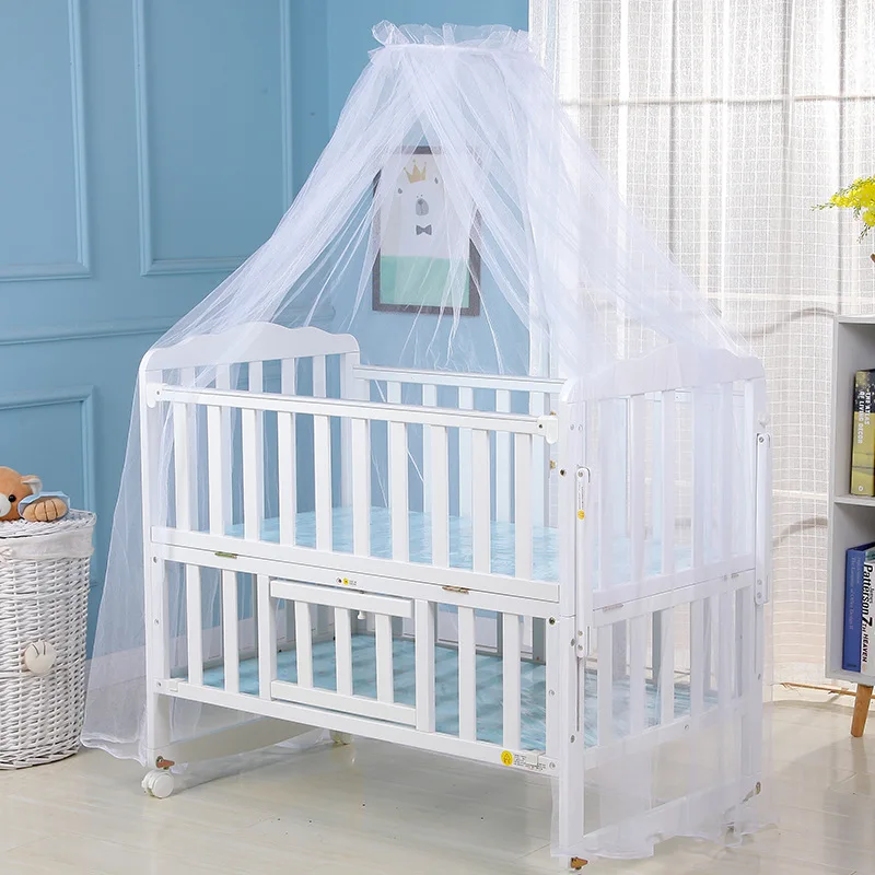 Baby Bed Mosquito Net Kids Bedding Round Dome Hanging Mosquito Netting Cot Chlildren Baby Room Decoration Crib Netting Tent
Baby Bed Mosquito Net Kids Bedding Round Dome Hanging Mosquito Netting Cot Chlildren Baby Room Decoration Crib Netting Tent