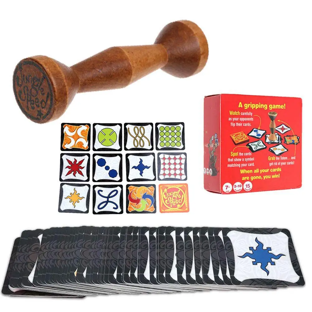 Board Game Wood Jungle Token Run Fast Pair Speed Forest Be The First To Grab The Totem! Party Board Family Game English Rules
Board Game Wood Jungle Token Run Fast Pair Speed Forest Be The First To Grab The Totem! Party Board Family Game English Rules