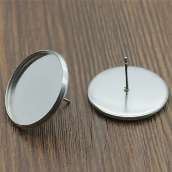20pcs Fit 6~20mm Glass Cabochons Stainless Steel Material Earring Studs Earrings Setting Base Earring Bezels Jewelry Making
20pcs Fit 6~20mm Glass Cabochons Stainless Steel Material Earring Studs Earrings Setting Base Earring Bezels Jewelry Making
