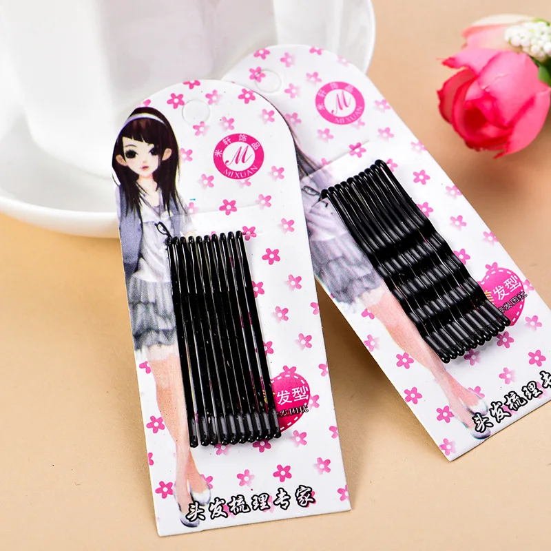 Popularity Simple Hairpins Black Alloy Hair Clip Bobby Pin Hair Accessories Headwear Ball Tip Bob Pins
Popularity Simple Hairpins Black Alloy Hair Clip Bobby Pin Hair Accessories Headwear Ball Tip Bob Pins