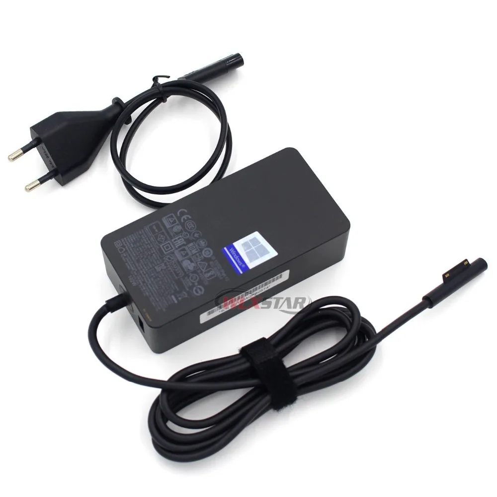 102W AC Adapter Charger For Microsoft Surface Book & Book 2 1798 15V 6.33A & 5V 1A
102W AC Adapter Charger For Microsoft Surface Book & Book 2 1798 15V 6.33A & 5V 1A