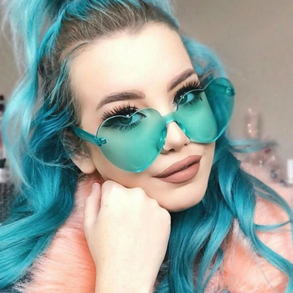 2019 Heart Shape Sunglasses Women Candy Color Transparent Clear Lens Women Sun Glasses Shades Fashion Style Cosplay Sunglasses
2019 Heart Shape Sunglasses Women Candy Color Transparent Clear Lens Women Sun Glasses Shades Fashion Style Cosplay Sunglasses