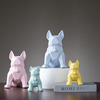 Beautiful abstract dog home decoration sculpture Personality geometric art Cartoon dog offic desk crafts statue
Beautiful abstract dog home decoration sculpture Personality geometric art Cartoon dog offic desk crafts statue