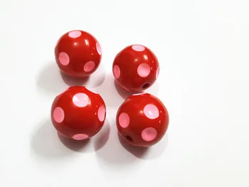 New Design !! 20mm 100pcs/lot Red With Pink Enamel Polka Dot Beads For Valentine's Day Jewelry Making
New Design !! 20mm 100pcs/lot Red With Pink Enamel Polka Dot Beads For Valentine's Day Jewelry Making