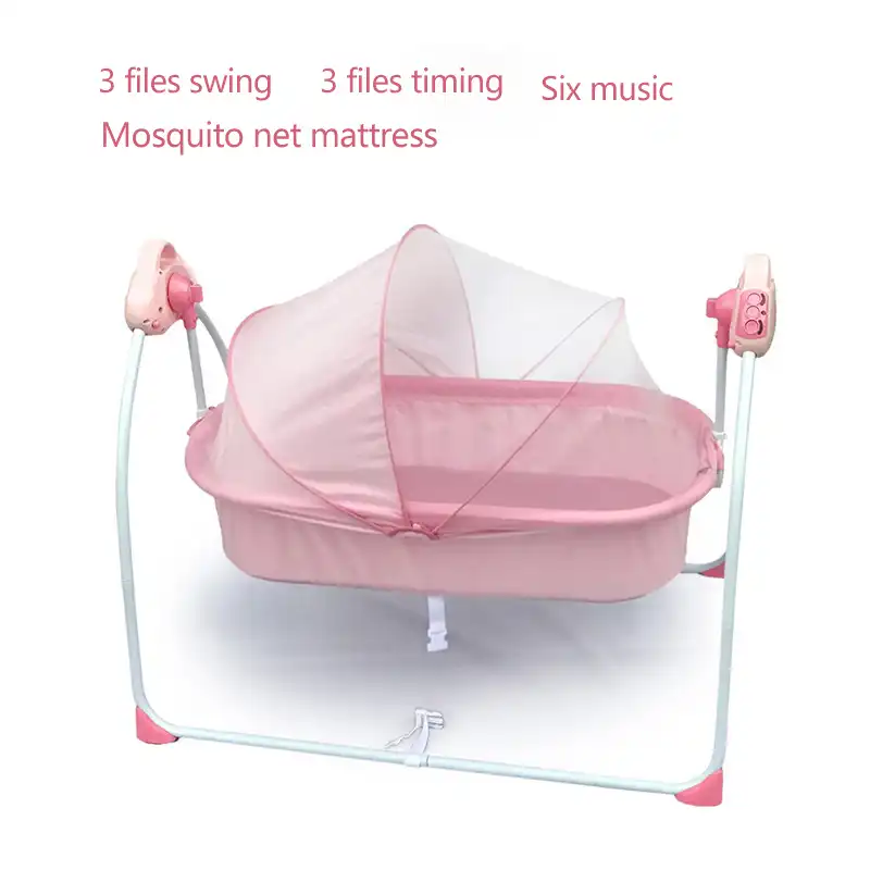 electric baby bassinet swing