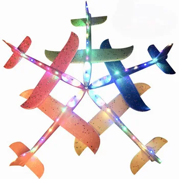 Kids Toys Hand Throwing Model Airplane 48cm Light Flying Foam Throwing Glider Inertia DIY Aircraft Toy For Children Game NTY0007
Kids Toys Hand Throwing Model Airplane 48cm Light Flying Foam Throwing Glider Inertia DIY Aircraft Toy For Children Game NTY0007