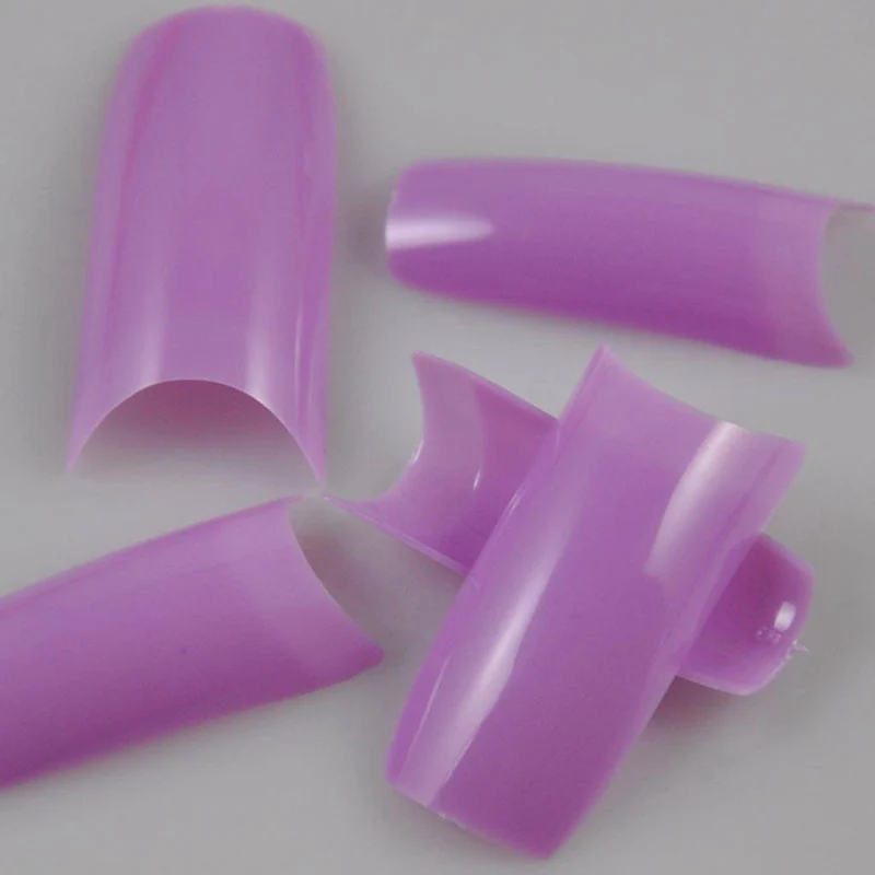 100pcs/pack Half Cover French Nail Art Tips Violet Color Plastic False Nails Half Tips UV Gel Art Decoration Salon Tips
100pcs/pack Half Cover French Nail Art Tips Violet Color Plastic False Nails Half Tips UV Gel Art Decoration Salon Tips
