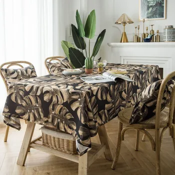 Cotton Coffee Bar Tablecloth Retro Leaves printed Rectangle Table cloth Home Kitchen Table Runner For Party Banquet Dining Table
Cotton Coffee Bar Tablecloth Retro Leaves printed Rectangle Table cloth Home Kitchen Table Runner For Party Banquet Dining Table