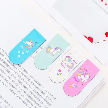 40pcs/lot Cute Unicorn Magnetic Bookmark Marker of Page School Office Supply Student Stationery Kids Gift
40pcs/lot Cute Unicorn Magnetic Bookmark Marker of Page School Office Supply Student Stationery Kids Gift