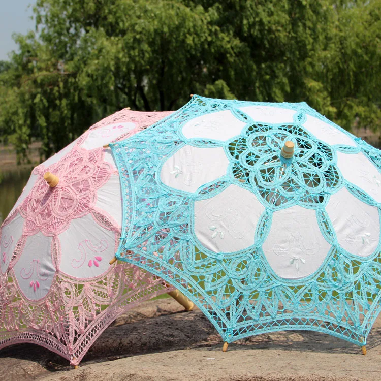 A0105 Children lace umbrella (7)