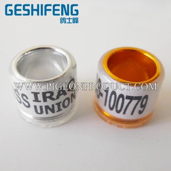 500pc 8MM aluminium core with plastic coat racing rings for pigeon to Indonesia
500pc 8MM aluminium core with plastic coat racing rings for pigeon to Indonesia
