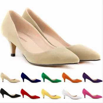 Women Pumps Suede Pure Color Women Shoes Thin Heels Pointed Toe Women High Heel Wedding Shoes Luxury Top Fashion Sale
Women Pumps Suede Pure Color Women Shoes Thin Heels Pointed Toe Women High Heel Wedding Shoes Luxury Top Fashion Sale