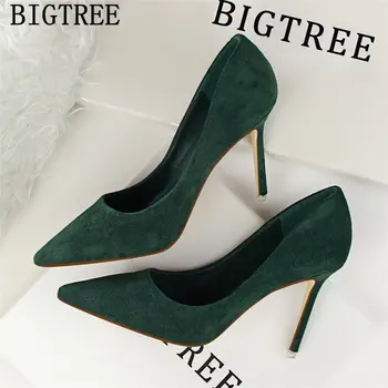 Designer Heels Green Shoes For Women Wedding Heels Bigtree Shoes Red Shoes Moccasin Pumps Women Shoes Zapatos De Mujer Ayakkabi
Designer Heels Green Shoes For Women Wedding Heels Bigtree Shoes Red Shoes Moccasin Pumps Women Shoes Zapatos De Mujer Ayakkabi