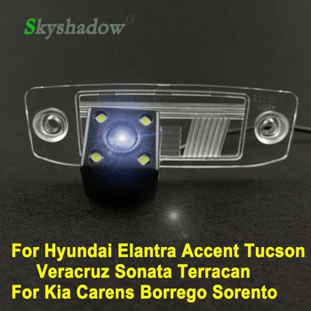 

Car CCD 4LEDS Vehicle Backup 140 degrees Rear View Reversing Camera For Hyundai Elantra Accent Tucson Veracruz Sonata Terracan