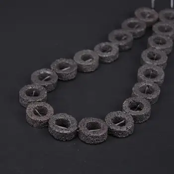 2Strand/Lot,Natural Black Volcano Lava Rock Donuts shape Round Tube Loose Beads,DIY Bracelet Pendant Earring Jewelry Making
2Strand/Lot,Natural Black Volcano Lava Rock Donuts shape Round Tube Loose Beads,DIY Bracelet Pendant Earring Jewelry Making
