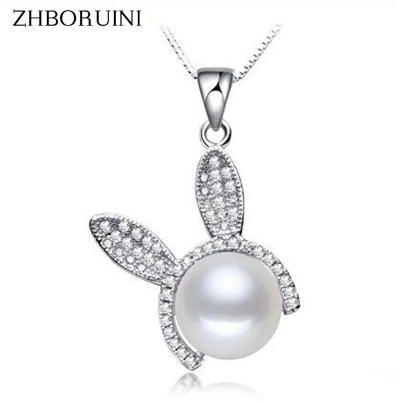 ZHBORUINI Fashion Necklace Pearl Jewelry Natural Freshwater Pearl Rabbit 925 Sterling Silver Jewelry Necklace Pendant For Women
ZHBORUINI Fashion Necklace Pearl Jewelry Natural Freshwater Pearl Rabbit 925 Sterling Silver Jewelry Necklace Pendant For Women