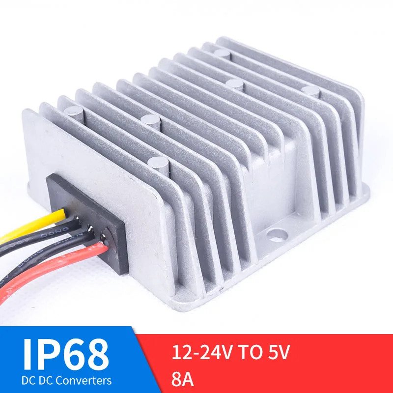 DC 12-24V TO 5V 8A DC Power High Quality Converter Step-Down DC Regulator for Automot
DC 12-24V TO 5V 8A DC Power High Quality Converter Step-Down DC Regulator for Automot