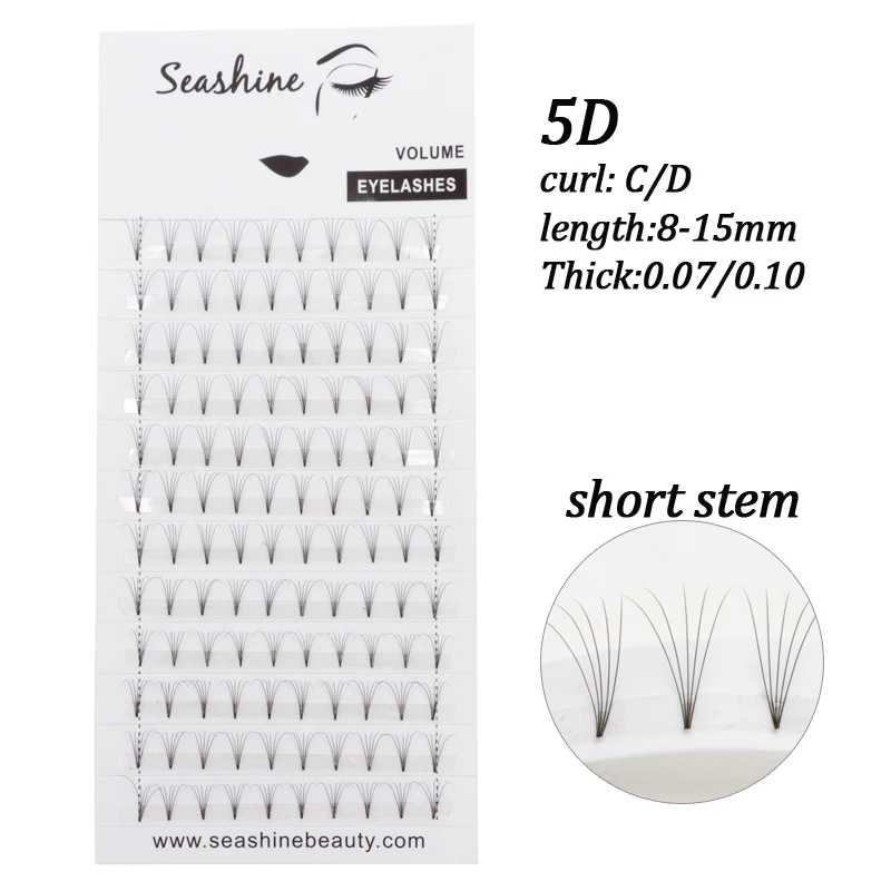 Ресницы Накладные Seashine 2D-6d, готовые вееры для наращивания, предварительно Fanned объем
Ресницы Накладные Seashine 2D-6d, готовые вееры для наращивания, предварительно Fanned объем