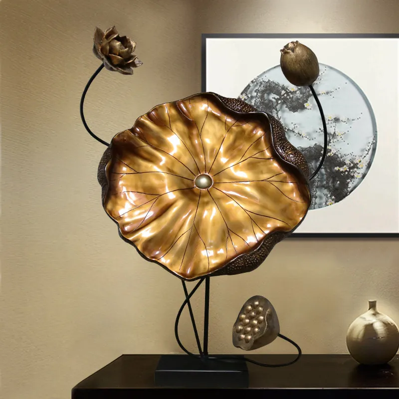 Chinese Wrought Iron Zen Lotus Decoration Crafts Office Coffee Table Figurines Ornaments Home Livingroom Desktop Furnishing Art
Chinese Wrought Iron Zen Lotus Decoration Crafts Office Coffee Table Figurines Ornaments Home Livingroom Desktop Furnishing Art