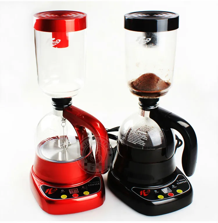 220V 500w Black/red Electric Vacuum coffee maker machine Heat-resistant glass+PC 3 people serving 35x17x14cm
220V 500w Black/red Electric Vacuum coffee maker machine Heat-resistant glass+PC 3 people serving 35x17x14cm