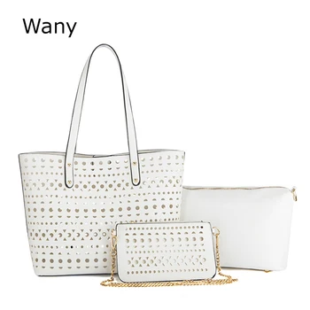 Women's handbag Simple picture Tote Bag 3 pcs/set shoulder bags lady messenger bag hollow bulk bag
Women's handbag Simple picture Tote Bag 3 pcs/set shoulder bags lady messenger bag hollow bulk bag