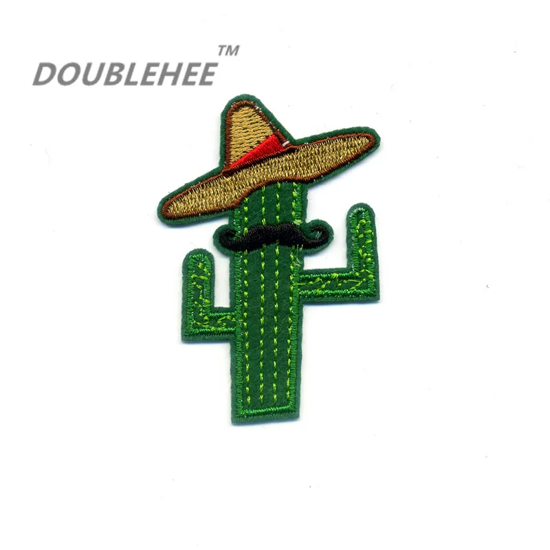 DOUBLEHEE 4.8cm*7.2cm Embroidered Iron On Patches Cartoon Style Cactus Wear a Hat Design T-shirt Bags Applique Accessories
DOUBLEHEE 4.8cm*7.2cm Embroidered Iron On Patches Cartoon Style Cactus Wear a Hat Design T-shirt Bags Applique Accessories