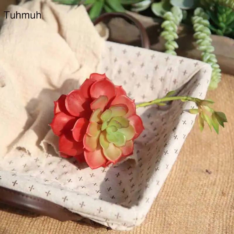 Plastic Lotus Vine Artificial Succulent Plants Simulation Fake Flower Micro Landscape Decor Home Vase Decoration 6pcs
Plastic Lotus Vine Artificial Succulent Plants Simulation Fake Flower Micro Landscape Decor Home Vase Decoration 6pcs