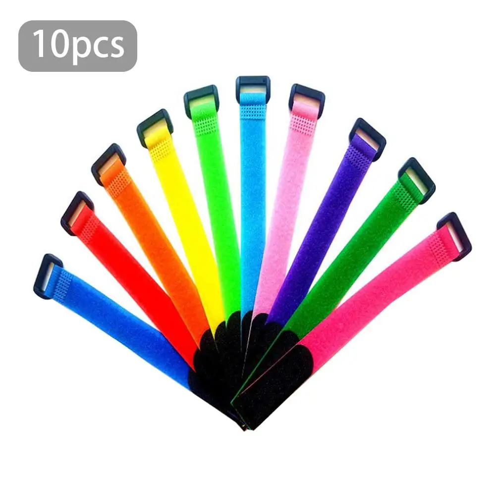 10Pack 30cm/9in Colorful Reusable Hook And Loop Cable Straps Cable Organizer Ties For Wire Organizer Cord Management
10Pack 30cm/9in Colorful Reusable Hook And Loop Cable Straps Cable Organizer Ties For Wire Organizer Cord Management