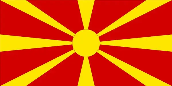 Македония десять динаров пластик 100% настоящий Comemorative оригинальная коллекция |
