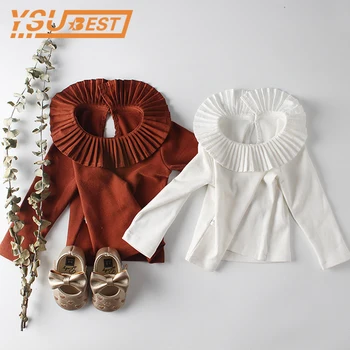 Baby Girl Long Sleeve T Shirt Kids O-neck Clothes 2018 Ruffle Sleeves Cotton Brand T-shirt Toddler Shirts Autumn Girls T Shirts
Baby Girl Long Sleeve T Shirt Kids O-neck Clothes 2018 Ruffle Sleeves Cotton Brand T-shirt Toddler Shirts Autumn Girls T Shirts