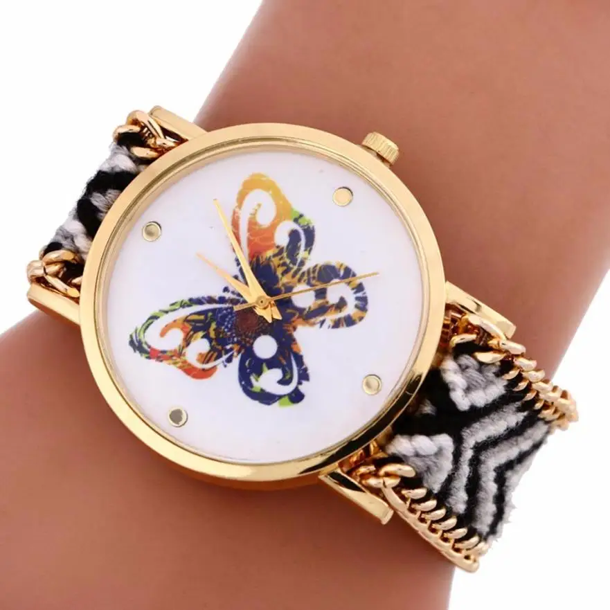 9s & cheap Women Colorful Butterfly Pattern Knitting Dial Quartz Bracelet Watch #25809 High Quality Watch Ap 7
9s & cheap Women Colorful Butterfly Pattern Knitting Dial Quartz Bracelet Watch #25809 High Quality Watch Ap 7