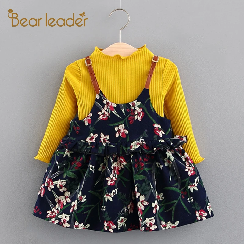 Bear Leader Baby Girls Dress 2020 New Autumn Cute Peter pan Collor With Button Dot Pattern Dress Long Lantern Sleeve Kids Dress
Bear Leader Baby Girls Dress 2020 New Autumn Cute Peter pan Collor With Button Dot Pattern Dress Long Lantern Sleeve Kids Dress