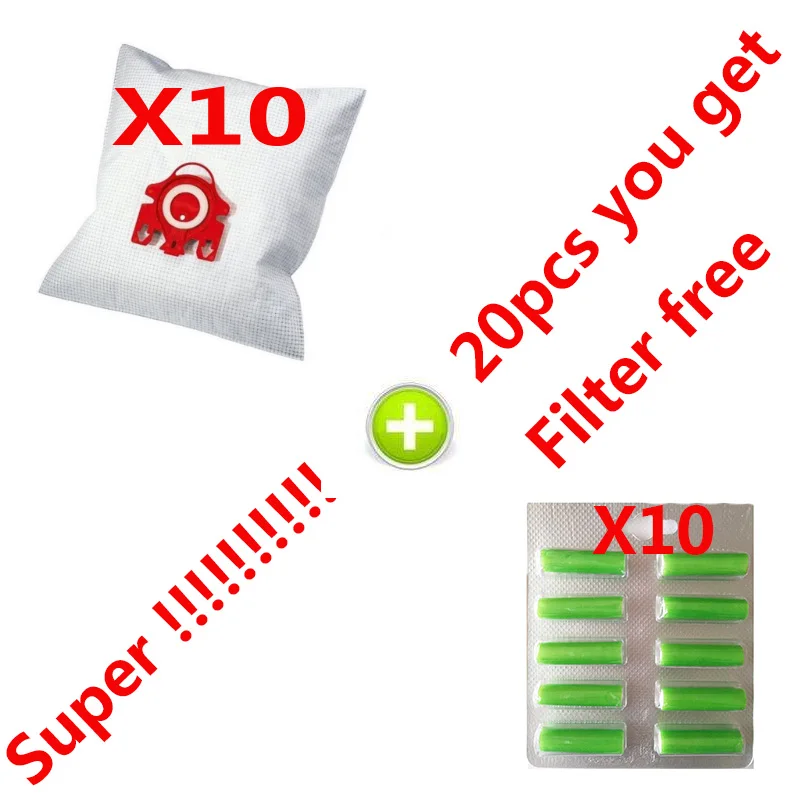 20Pcs/Lot For MIELE FJM C1 & C2 Synthetic Type Hoover Hepa Vacuum Cleaner DUST BAGS With free FILTERS
20Pcs/Lot For MIELE FJM C1 & C2 Synthetic Type Hoover Hepa Vacuum Cleaner DUST BAGS With free FILTERS