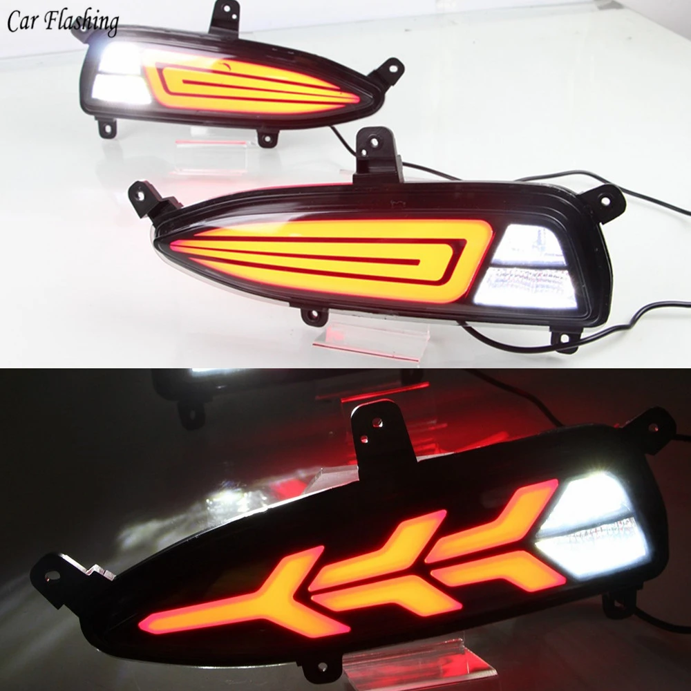 2PCS For Hyundai I20 2018 2019 Multi-function LED Reflector Lamp Rear Fog Lamp Bumper Light Brake Light Auto Bulb Reverse Light
2PCS For Hyundai I20 2018 2019 Multi-function LED Reflector Lamp Rear Fog Lamp Bumper Light Brake Light Auto Bulb Reverse Light