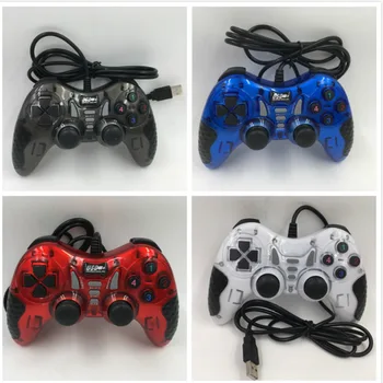 New arrival wired double joystick game controller for PS3 PC Android mobile phone set-top box TV arcade game box gamepad
New arrival wired double joystick game controller for PS3 PC Android mobile phone set-top box TV arcade game box gamepad