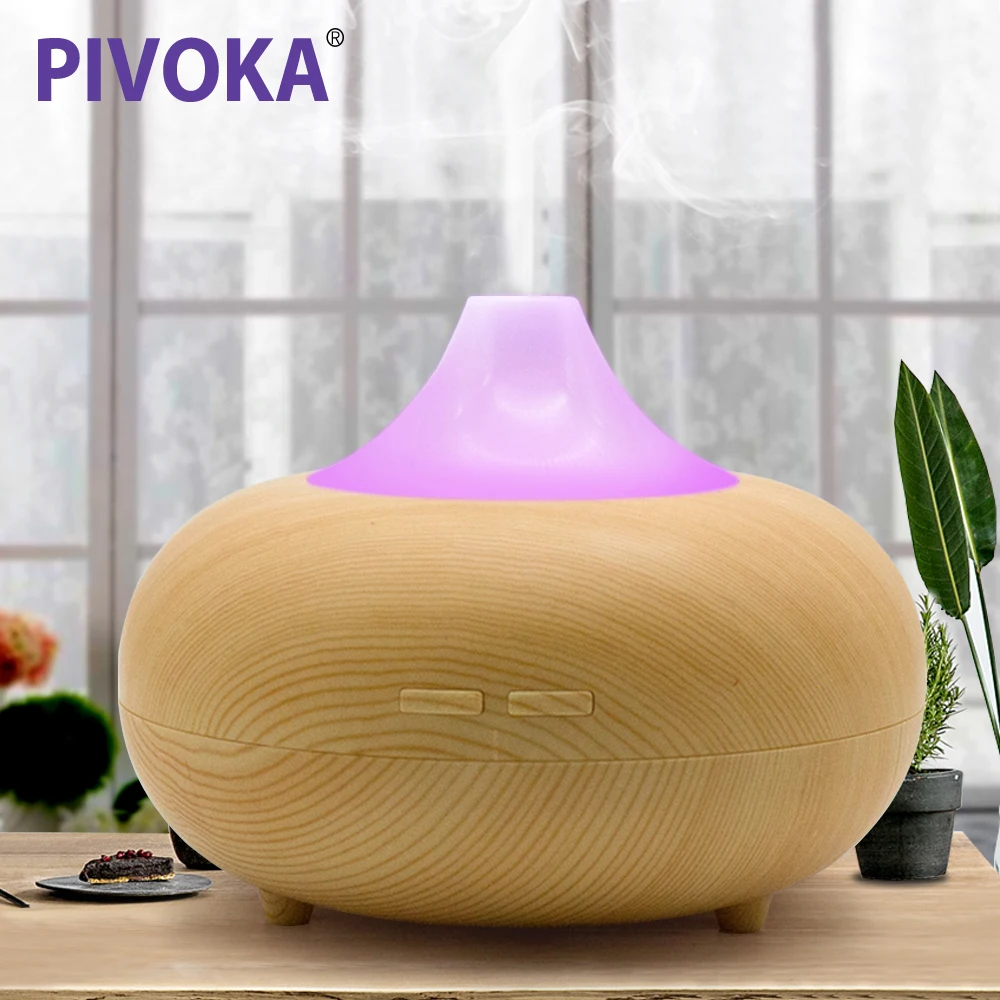 PIVOKA 300ml USB air diffuser electric Aroma Essential Oil Diffuser Ultrasonic Air Humidifier Peach Wood Mistmaker for home
PIVOKA 300ml USB air diffuser electric Aroma Essential Oil Diffuser Ultrasonic Air Humidifier Peach Wood Mistmaker for home